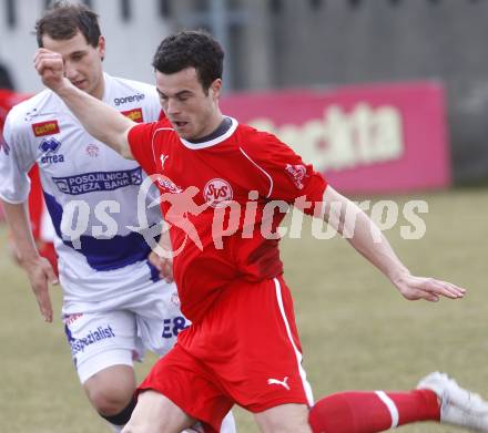 Fussball Regionalliga. SAK gegen SV Spittal. Johannes Hirschbuehl (Spittal). Klagenfurt, am 28.3.2009.
Foto: Kuess

---
pressefotos, pressefotografie, kuess, qs, qspictures, sport, bild, bilder, bilddatenbank