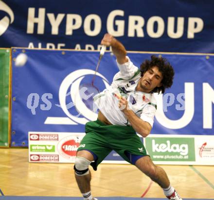 Badminton Bundesliga. ASKOE Kelag Kaernten gegen Traun. Nejc Boljka (Kelag). Klagenfurt, am 28.3.2009.
Foto: Kuess
---
pressefotos, pressefotografie, kuess, qs, qspictures, sport, bild, bilder, bilddatenbank