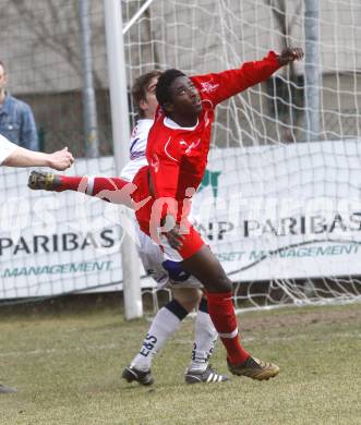 Fussball Regionalliga. SAK gegen SV Spittal. Makanda Christian Mpaka (Spittal). Klagenfurt, am 28.3.2009.
Foto: Kuess

---
pressefotos, pressefotografie, kuess, qs, qspictures, sport, bild, bilder, bilddatenbank