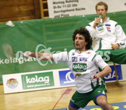 Badminton Bundesliga. ASKOE Kelag Kaernten gegen Traun. Nejc Boljka (Kelag). Klagenfurt, am 28.3.2009.
Foto: Kuess
---
pressefotos, pressefotografie, kuess, qs, qspictures, sport, bild, bilder, bilddatenbank