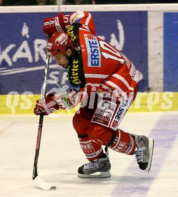 EBEL. Eishockey Bundesliga. KAC gegen EC Salzburg.  NORRIS Warren (KAC). Klagenfurt, am 31.3.2009.
Foto: Kuess 

---
pressefotos, pressefotografie, kuess, qs, qspictures, sport, bild, bilder, bilddatenbank