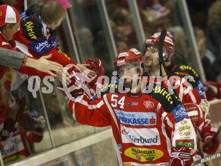 EBEL. Eishockey Bundesliga. KAC gegen EC Salzburg.  Andrew Schneider (KAC). Klagenfurt, am 31.3.2009.
Foto: Kuess 

---
pressefotos, pressefotografie, kuess, qs, qspictures, sport, bild, bilder, bilddatenbank