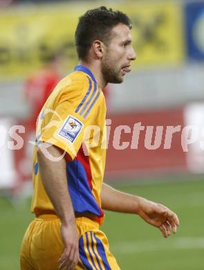 Fussball WM Qualifikationsspiel. Oessterreich gegen Rumaenien. Razvan Dinca Rat (Rumarnien). Hypo Group Arena, Klagenfurt, am 1.4. 2009.
Foto: Kuess
---
pressefotos, pressefotografie, kuess, qs, qspictures, sport, bild, bilder, bilddatenbank