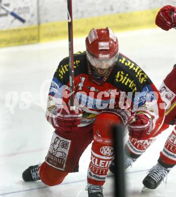 EBEL. Eishockey Bundesliga. EC Red Bull Salzburg gegen  KAC. Torjubel SCHNEIDER Andrew (KAC). Salzburg, am 2.4.2009.
Foto: Kuess 

---
pressefotos, pressefotografie, kuess, qs, qspictures, sport, bild, bilder, bilddatenbank