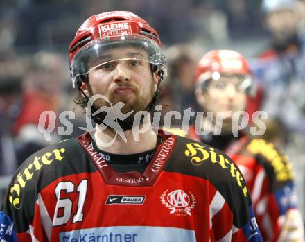 EBEL. Eishockey Bundesliga. EC Red Bull Salzburg gegen  KAC. Enttaeuscht  REICHEL Johannes (KAC). Salzburg, am 2.4.2009.
Foto: Kuess 

---
pressefotos, pressefotografie, kuess, qs, qspictures, sport, bild, bilder, bilddatenbank