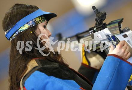 Schiessen Luftgewehr. Oesterreichische Meisterschaft. Christina Deiser. Wolfsberg, am 4.4.2009.
Foto: Kuess

---
pressefotos, pressefotografie, kuess, qs, qspictures, sport, bild, bilder, bilddatenbank