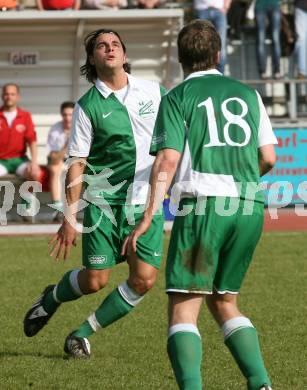 Fussball Kaerntner Liga. VSV gegen Landskron. Preissl Stefan, Wulz Bernhard  (Landskron). Villach, am 4.4. 2009.
Foto: Kuess

---
pressefotos, pressefotografie, kuess, qs, qspictures, sport, bild, bilder, bilddatenbank