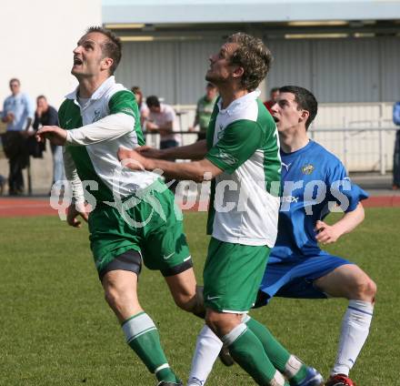 Fussball Kaerntner Liga. VSV gegen Landskron. (VSV), Hohenberger Peter, Gypser Gernot (Landskron). Villach, am 4.4. 2009.
Foto: Kuess

---
pressefotos, pressefotografie, kuess, qs, qspictures, sport, bild, bilder, bilddatenbank