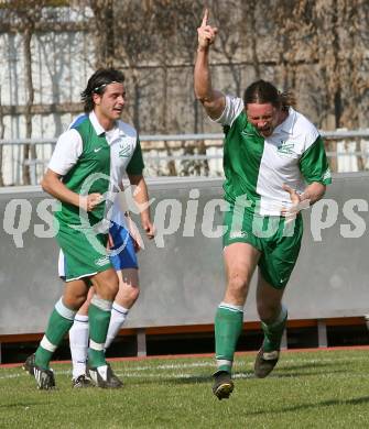 Fussball Kaerntner Liga. VSV gegen Landskron. Preissl Stefan,  Slunka Martin (Landskron). Villach, am 4.4. 2009.
Foto: Kuess

---
pressefotos, pressefotografie, kuess, qs, qspictures, sport, bild, bilder, bilddatenbank