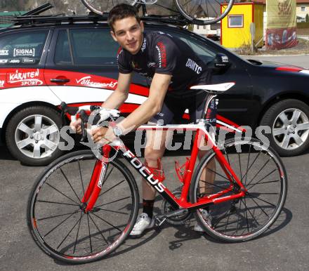 Radsport. Praesentation Radteam Focus Voelkermarkt. Jan Sokol. Griffen, am 4.4.2009.
Foto: Kuess

---
pressefotos, pressefotografie, kuess, qs, qspictures, sport, bild, bilder, bilddatenbank