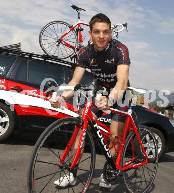 Radsport. Praesentation Radteam Focus Voelkermarkt.  Jan Sokol. Griffen, am 4.4.2009.
Foto: Kuess

---
pressefotos, pressefotografie, kuess, qs, qspictures, sport, bild, bilder, bilddatenbank