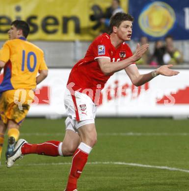 Fussball WM Qualifikationsspiel. Oesterreich gegen Rumaenien. Sebastian Proedl (Oesterreich). Hypo Group Arena, Klagenfurt, am 1.4. 2009.
Foto: Kuess

---
pressefotos, pressefotografie, kuess, qs, qspictures, sport, bild, bilder, bilddatenbank