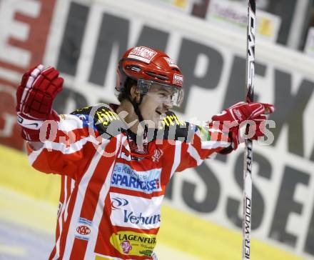 EBEL. Eishockey Bundesliga. KAC gegen EC Salzburg. Torjubel SCHELLANDER Paul (KAC). Klagenfurt, am 5.4.2009.
Foto: Kuess 

---
pressefotos, pressefotografie, kuess, qs, qspictures, sport, bild, bilder, bilddatenbank