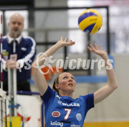 Volleyball. ATSC Wildcats gegen SVS Post. Lauren Evans (Wildcats). Klagenfurt, 9.4.2009.
Foto: Kuess 

---
pressefotos, pressefotografie, kuess, qs, qspictures, sport, bild, bilder, bilddatenbank