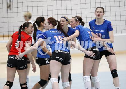 Volleyball. ATSC Wildcats gegen SVS Post. Jubel (Wildcats). Klagenfurt, 9.4.2009.
Foto: Kuess 

---
pressefotos, pressefotografie, kuess, qs, qspictures, sport, bild, bilder, bilddatenbank