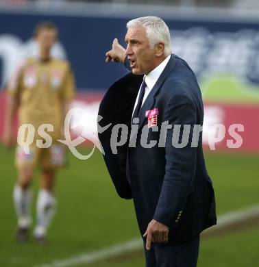 Fussball. Tipp3-Bundesliga. SK Austria Kelag Kaernten gegen LASK Linz. Hans Krankl (Linz). Klagenfurt, 11.4.2009. 
Foto: Kuess

---
pressefotos, pressefotografie, kuess, qs, qspictures, sport, bild, bilder, bilddatenbank