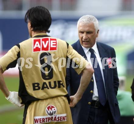 Fussball. Tipp3-Bundesliga. SK Austria Kelag Kaernten gegen LASK Linz. Hans Krankl (Linz). Klagenfurt, 11.4.2009. 
Foto: Kuess

---
pressefotos, pressefotografie, kuess, qs, qspictures, sport, bild, bilder, bilddatenbank