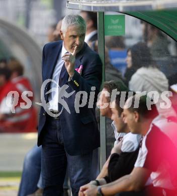 Fussball. Tipp3-Bundesliga. SK Austria Kelag Kaernten gegen LASK Linz. Hans Krankl (Linz). Klagenfurt, 11.4.2009. 
Foto: Kuess

---
pressefotos, pressefotografie, kuess, qs, qspictures, sport, bild, bilder, bilddatenbank