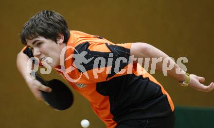 Tischtennis. Kaerntner Meisterschaft. Dominik Dlopst. St. Ruprecht, am 21.12.2008.
Foto: Kuess
---
pressefotos, pressefotografie, kuess, qs, qspictures, sport, bild, bilder, bilddatenbank