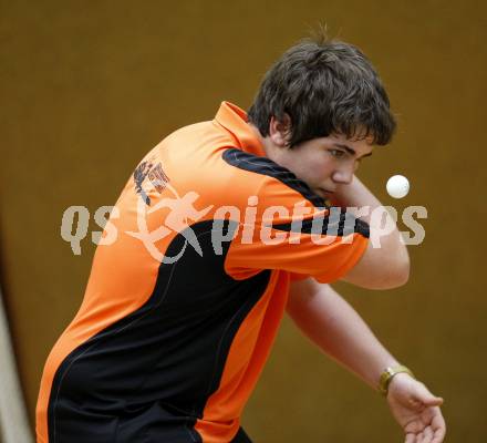 Tischtennis. Kaerntner Meisterschaft. Dominik Dlopst. St. Ruprecht, am 21.12.2008.
Foto: Kuess
---
pressefotos, pressefotografie, kuess, qs, qspictures, sport, bild, bilder, bilddatenbank