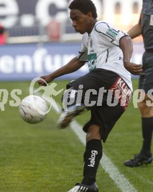 Fussball. Tipp3-Bundesliga. SK Austria Kelag Kaernten gegen LASK Linz. Sandro Da Silva (Austria Kaernten). Klagenfurt, 11.4.2009. 
Foto: Kuess

---
pressefotos, pressefotografie, kuess, qs, qspictures, sport, bild, bilder, bilddatenbank