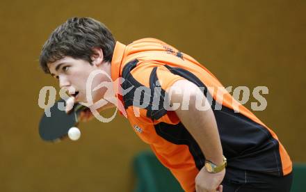 Tischtennis. Kaerntner Meisterschaft. Dominik Dlopst. St. Ruprecht, am 21.12.2008.
Foto: Kuess
---
pressefotos, pressefotografie, kuess, qs, qspictures, sport, bild, bilder, bilddatenbank