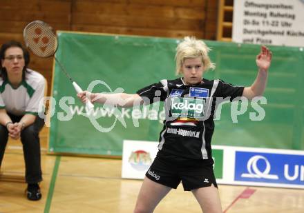 Badminton Bundesliga. ASKOE Kelag Kaernten gegen Traun. Maja Kersnik (Kaernten). Klagenfurt, am 28.3.2009.
Foto: Kuess
---
pressefotos, pressefotografie, kuess, qs, qspictures, sport, bild, bilder, bilddatenbank