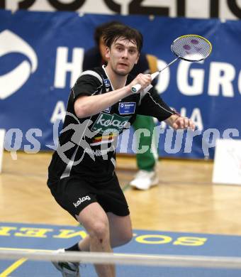 Badminton Bundesliga. ASKOE Kelag Kaernten gegen Traun. Vladimir Metodiev (Kaernten). Klagenfurt, am 28.3.2009.
Foto: Kuess
---
pressefotos, pressefotografie, kuess, qs, qspictures, sport, bild, bilder, bilddatenbank