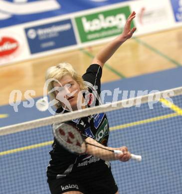 Badminton Bundesliga. ASKOE Kelag Kaernten gegen Traun. Maja Kersnik (Kaernten). Klagenfurt, am 28.3.2009.
Foto: Kuess
---
pressefotos, pressefotografie, kuess, qs, qspictures, sport, bild, bilder, bilddatenbank