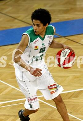 Basketball Bundesliga. Woerthersee Piraten gegen UBSC Graz. Samuel Bachlechner  (Piraten).  Klagenfurt, 19.4.2009
Foto: Kuess

---
pressefotos, pressefotografie, kuess, qs, qspictures, sport, bild, bilder, bilddatenbank