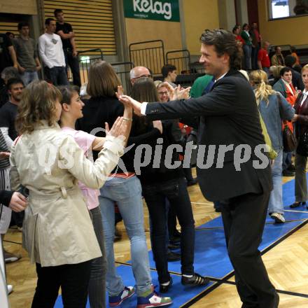 Basketball Bundesliga. Woerthersee Piraten gegen UBSC Graz. Trainer Mathias Jan Fischer  (Piraten).  Klagenfurt, 19.4.2009
Foto: Kuess

---
pressefotos, pressefotografie, kuess, qs, qspictures, sport, bild, bilder, bilddatenbank