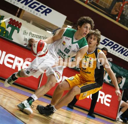 Basketball Bundesliga. Woerthersee Piraten gegen UBSC Graz. Sebastian Schaal (Piraten).  Klagenfurt, 19.4.2009
Foto: Kuess

---
pressefotos, pressefotografie, kuess, qs, qspictures, sport, bild, bilder, bilddatenbank