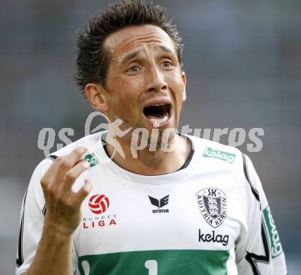 Fussball. Tipp3-Bundesliga. SK Austria Kelag Kaernten gegen SCR Altach. Matthias Dollinger (Austria Kaernten). Klagenfurt, 25.4.2009. 
Foto: Kuess

---
pressefotos, pressefotografie, kuess, qs, qspictures, sport, bild, bilder, bilddatenbank