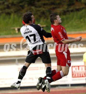 Fussball Regionalliga, WAC/St. Andrae gegen Voitsberg. Saler Juergen (WAC), Statthaler Robert (Voitsberg). Wolfsberg, 30.4.2009. 
Foto: Kuess

---
pressefotos, pressefotografie, kuess, qs, qspictures, sport, bild, bilder, bilddatenbank