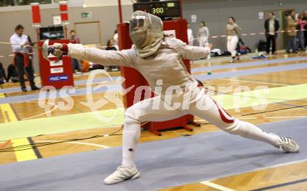 Fechten. Saebel Weltcup. Laura Friedl (AUT). Klagenfurt, am 2.5.2009.
Foto: Kuess
---
pressefotos, pressefotografie, kuess, qs, qspictures, sport, bild, bilder, bilddatenbank