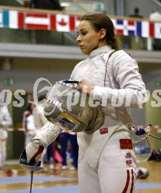 Fechten. Saebel Weltcup. Laura Friedl (AUT). Klagenfurt, am 2.5.2009.
Foto: Kuess
---
pressefotos, pressefotografie, kuess, qs, qspictures, sport, bild, bilder, bilddatenbank