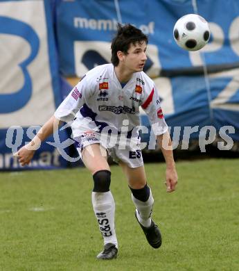 Fussball Regionalliga. SAK gegen St. Florian.  Dzeko Ogmjen (SAK). Klagenfurt, 2.5.2009. 
Foto: Kuess

---
pressefotos, pressefotografie, kuess, qs, qspictures, sport, bild, bilder, bilddatenbank