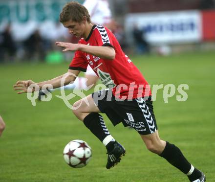 Fussball. Regionalliga. SV Feldkirchen gegen GAK. Martin Hinteregger (Feldkirchen). Feldkirchen, 8.5.2009. 
Foto: Kuess 

---
pressefotos, pressefotografie, kuess, qs, qspictures, sport, bild, bilder, bilddatenbank