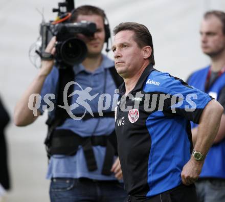 Fussball. Tipp3-Bundesliga. SK Austria Kelag Kaernten  gegen Kapfenberger SV. Trainer Werner Gregoritsch (Kapfenberg). Klagenfurt, 9.5.2009. 
Foto: Kuess

---
pressefotos, pressefotografie, kuess, qs, qspictures, sport, bild, bilder, bilddatenbank