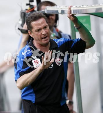 Fussball. Tipp3-Bundesliga. SK Austria Kelag Kaernten  gegen Kapfenberger SV. Trainer Werner gregoritsch (Kapfenberg). Klagenfurt, 9.5.2009. 
Foto: Kuess

---
pressefotos, pressefotografie, kuess, qs, qspictures, sport, bild, bilder, bilddatenbank