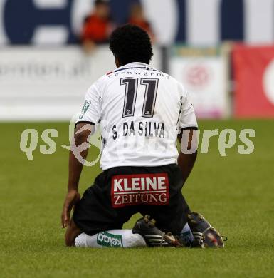 Fussball. Tipp3-Bundesliga. SK Austria Kelag Kaernten  gegen Kapfenberger SV. Sandro (Austria Kaernten). Klagenfurt, 9.5.2009. 
Foto: Kuess

---
pressefotos, pressefotografie, kuess, qs, qspictures, sport, bild, bilder, bilddatenbank