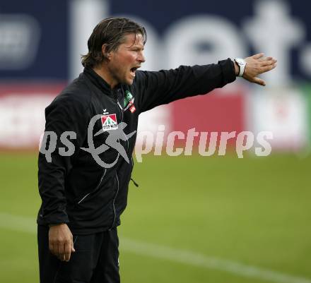 Fussball. Tipp3-Bundesliga. SK Austria Kelag Kaernten  gegen Kapfenberger SV. Trainer Frenkie Schinkels,  (Austria Kaernten). Klagenfurt, 9.5.2009. 
Foto: Kuess

---
pressefotos, pressefotografie, kuess, qs, qspictures, sport, bild, bilder, bilddatenbank