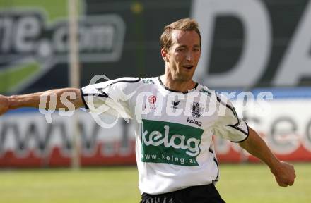 Fussball. Tipp3-Bundesliga. SK Austria Kelag Kaernten gegen SV Josko Ried. Manuel Ortlechner (Austria Kaernten).  Klagenfurt, 21.5.2009. 
Foto: Kuess

---
pressefotos, pressefotografie, kuess, qs, qspictures, sport, bild, bilder, bilddatenbank