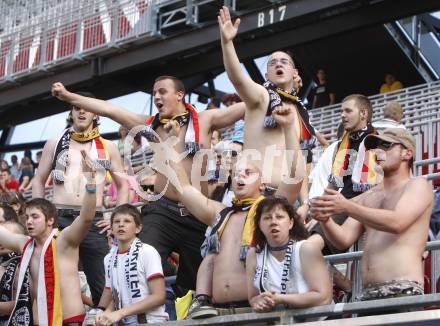 Fussball. Tipp3-Bundesliga. SK Austria Kelag Kaernten gegen SV Josko Ried. Fans (Austria Kaernten).  Klagenfurt, 21.5.2009. 
Foto: Kuess

---
pressefotos, pressefotografie, kuess, qs, qspictures, sport, bild, bilder, bilddatenbank