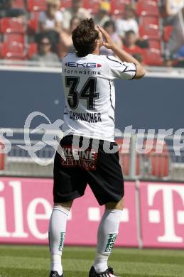 Fussball. Tipp3-Bundesliga. SK Austria Kelag Kaernten gegen SV Josko Ried. Schumacher (Austria Kaernten).  Klagenfurt, 21.5.2009. 
Foto: Kuess

---
pressefotos, pressefotografie, kuess, qs, qspictures, sport, bild, bilder, bilddatenbank