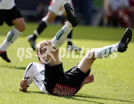 Fussball. Tipp3-Bundesliga. SK Austria Kelag Kaernten gegen SV Josko Ried. Manuel Weber (Austria Kaernten).  Klagenfurt, 21.5.2009. 
Foto: Kuess

---
pressefotos, pressefotografie, kuess, qs, qspictures, sport, bild, bilder, bilddatenbank