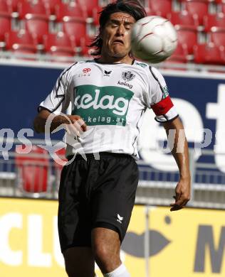 Fussball. Tipp3-Bundesliga. SK Austria Kelag Kaernten gegen SV Josko Ried. Carlos Chaile (Austria Kaernten).  Klagenfurt, 21.5.2009. 
Foto: Kuess

---
pressefotos, pressefotografie, kuess, qs, qspictures, sport, bild, bilder, bilddatenbank