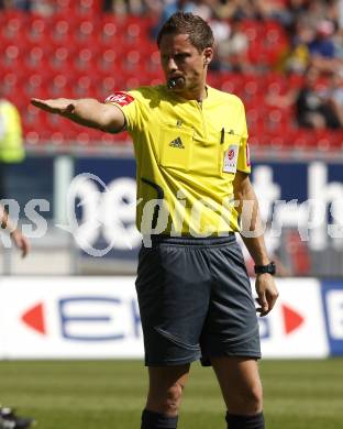 Fussball. Tipp3-Bundesliga. SK Austria Kelag Kaernten gegen SV Josko Ried. Schiedsrichter Harald Lechner.  Klagenfurt, 21.5.2009. 
Foto: Kuess

---
pressefotos, pressefotografie, kuess, qs, qspictures, sport, bild, bilder, bilddatenbank