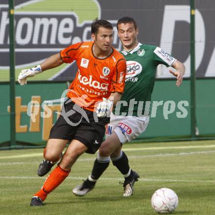 Fussball. Tipp3-Bundesliga. SK Austria Kelag Kaernten gegen SV Josko Ried. Heinz Weber (Austria Kaernten).  Klagenfurt, 21.5.2009. 
Foto: Kuess

---
pressefotos, pressefotografie, kuess, qs, qspictures, sport, bild, bilder, bilddatenbank