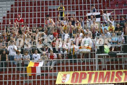 Fussball. Tipp3-Bundesliga. SK Austria Kelag Kaernten gegen SV Josko Ried. Fans (Austria Kaernten).  Klagenfurt, 21.5.2009. 
Foto: Kuess

---
pressefotos, pressefotografie, kuess, qs, qspictures, sport, bild, bilder, bilddatenbank